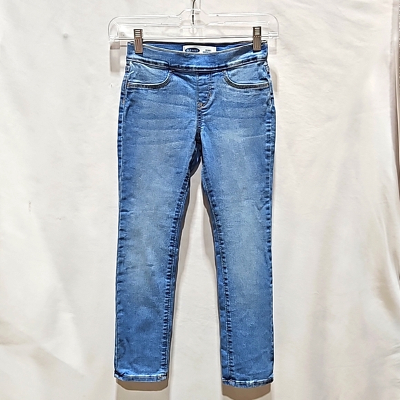 Old Navy Kids, Pull On, Skinny Jeans, Built-in Tough, Elastic Waist, Stretch M/8 - Picture 1 of 11